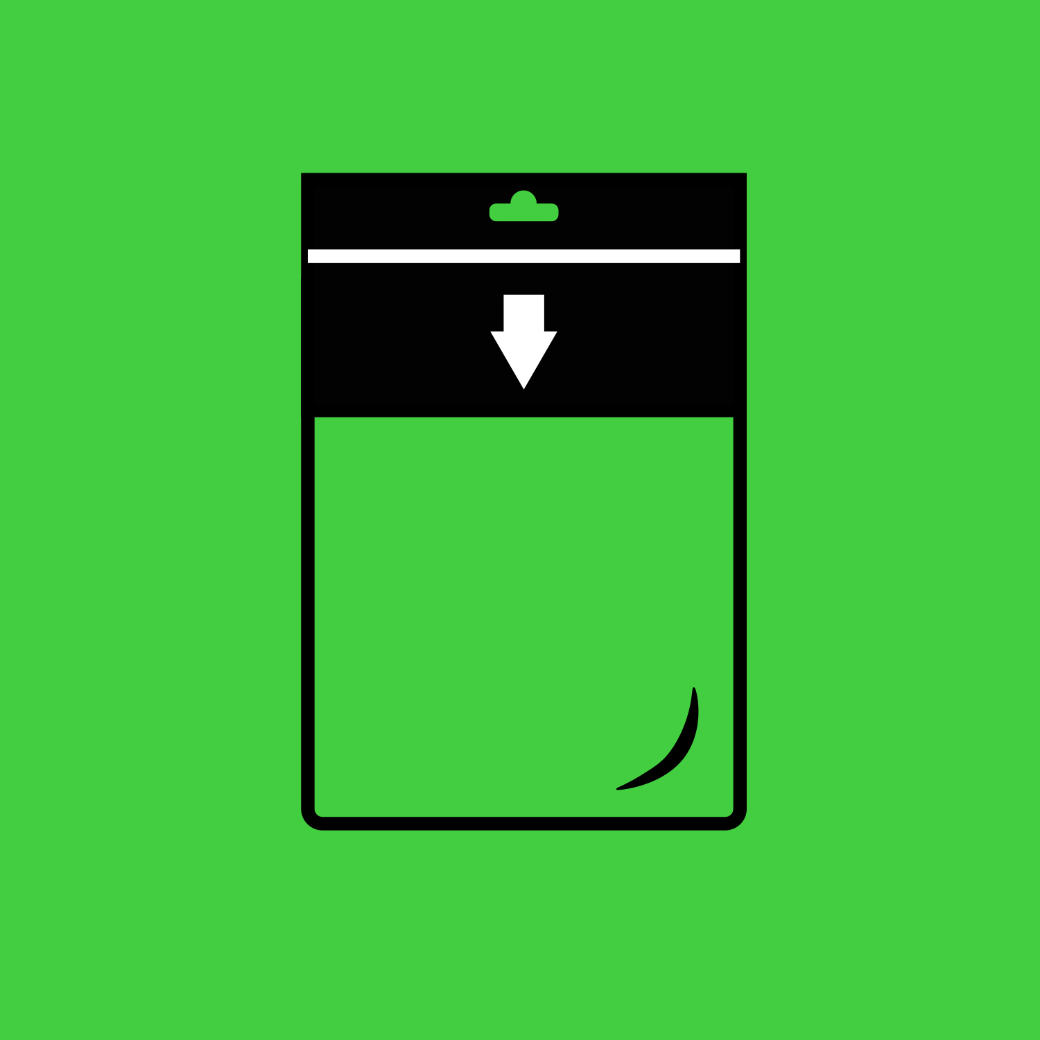 Icono Bolsas carga superior