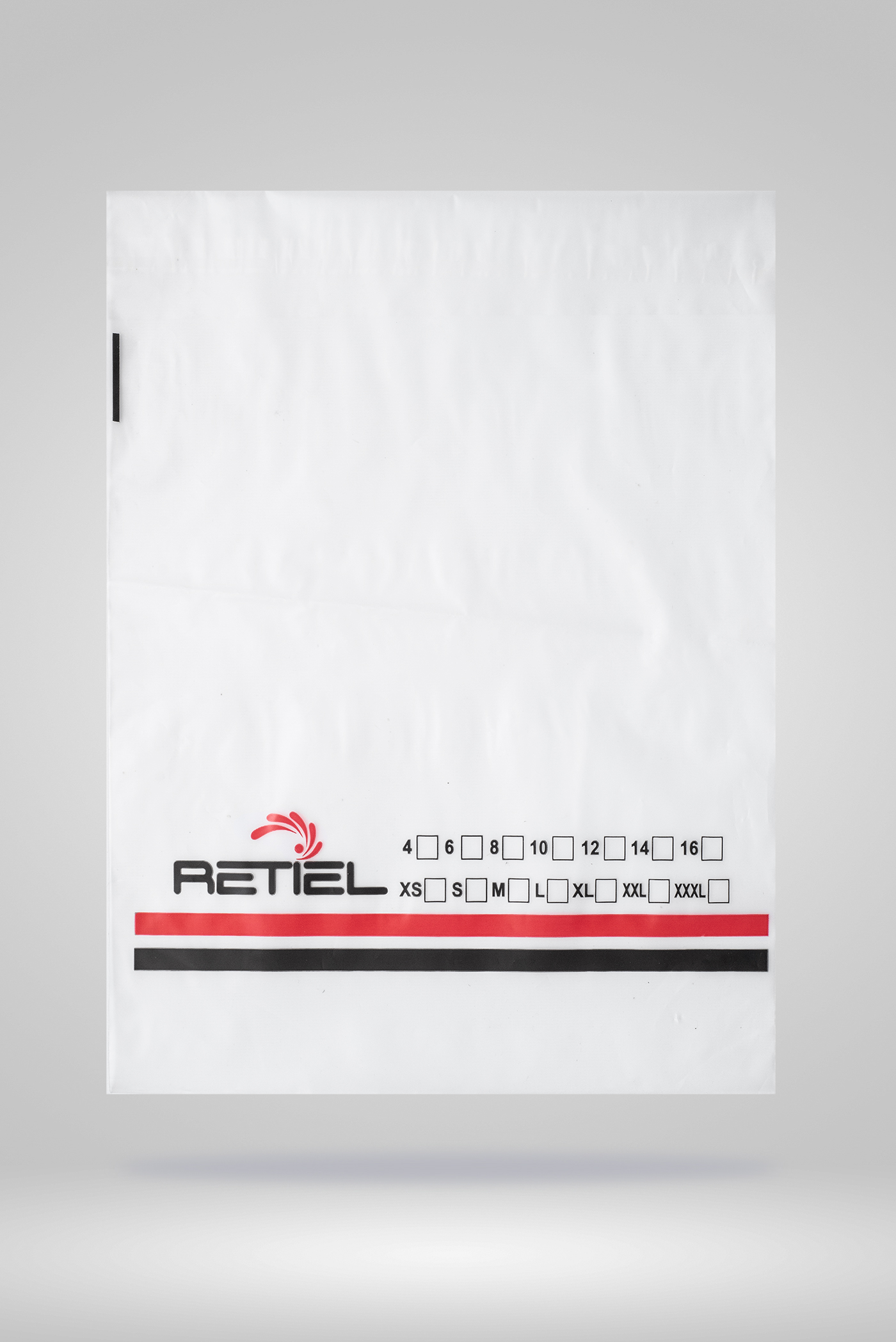 Polietileno AD solapa y adhesivo - variante 3