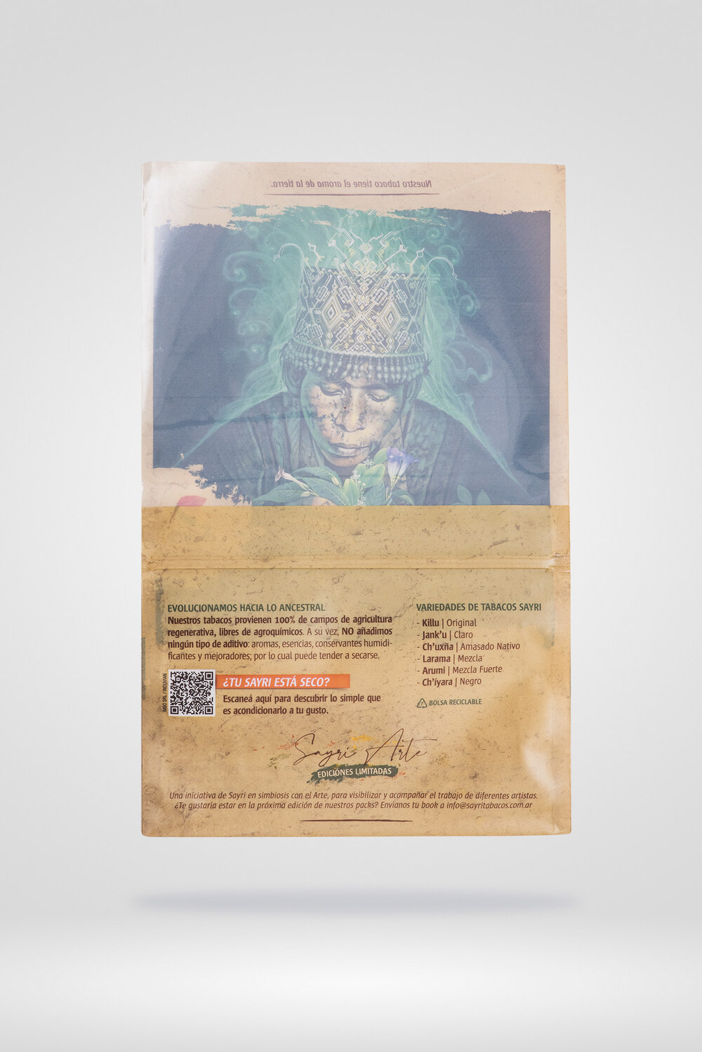 Polietileno zipper Sayri - bolsa para tabaco - variante 2