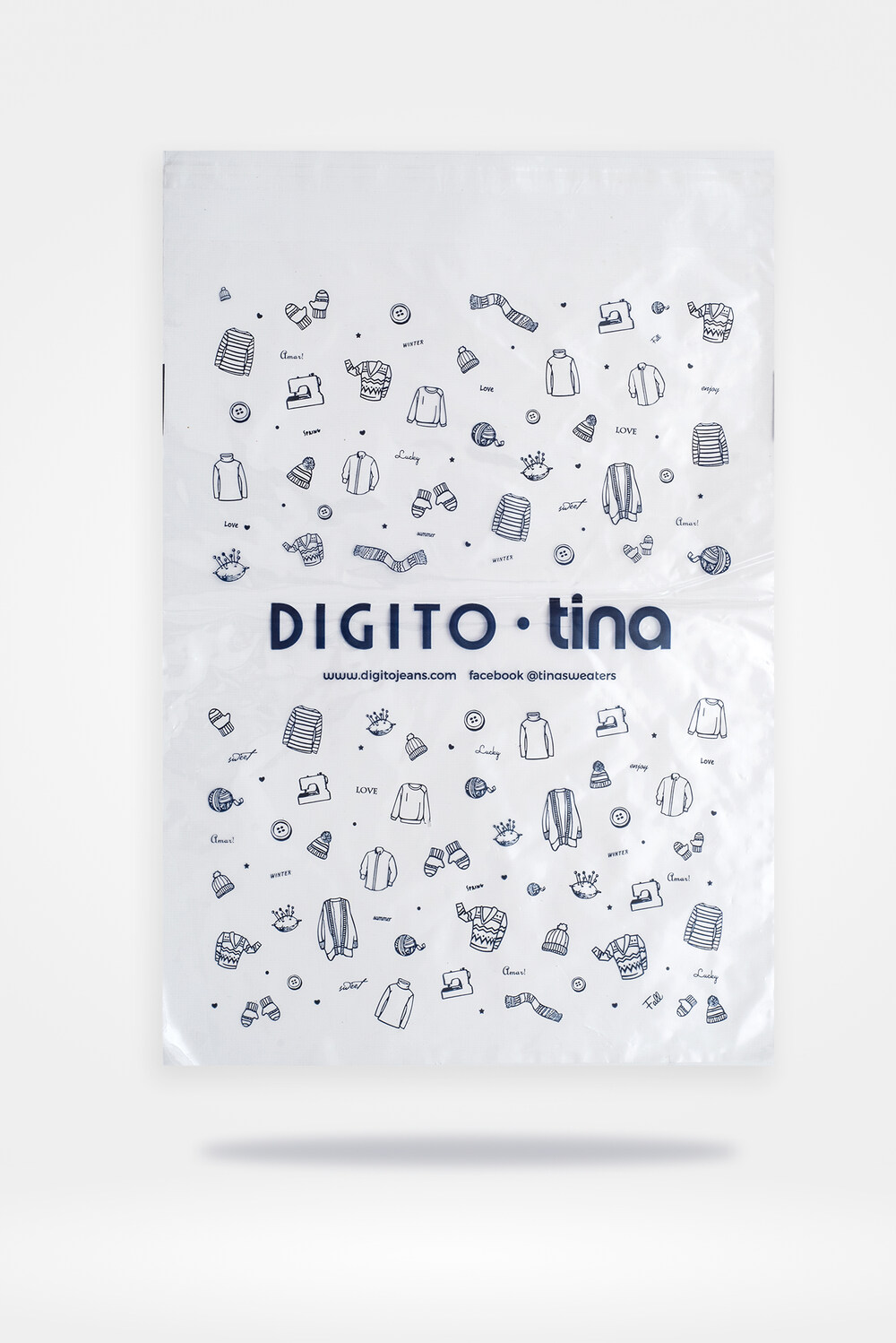 Polipropileno solapa y adhesivo - variante 3